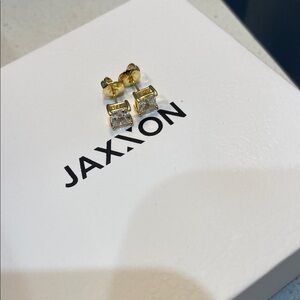 Jaxson Gold Stud Earrings